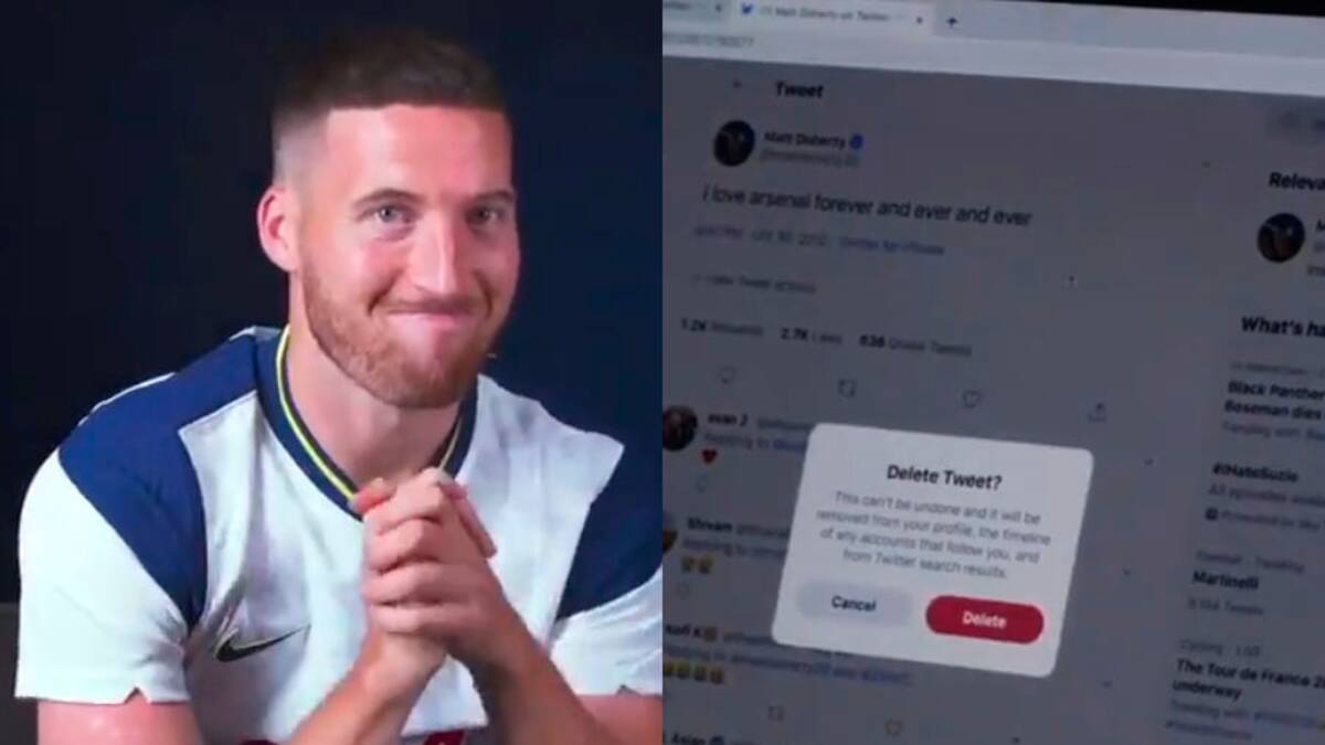 "Eliminar tweet": Fichaje del Tottenham tuvo que borrar su amor por el Arsenal