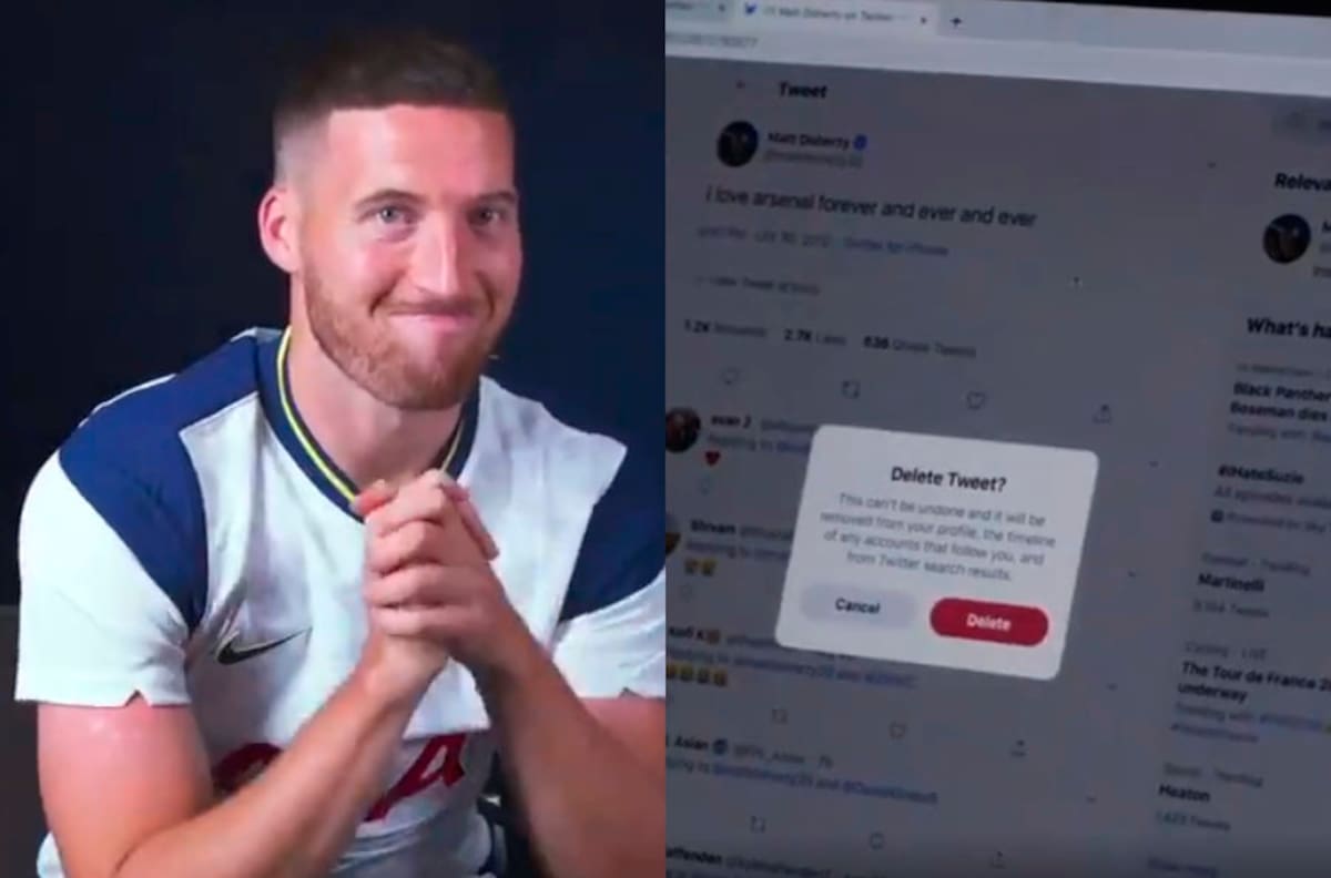 "Eliminar tweet": Fichaje del Tottenham tuvo que borrar su amor por el Arsenal