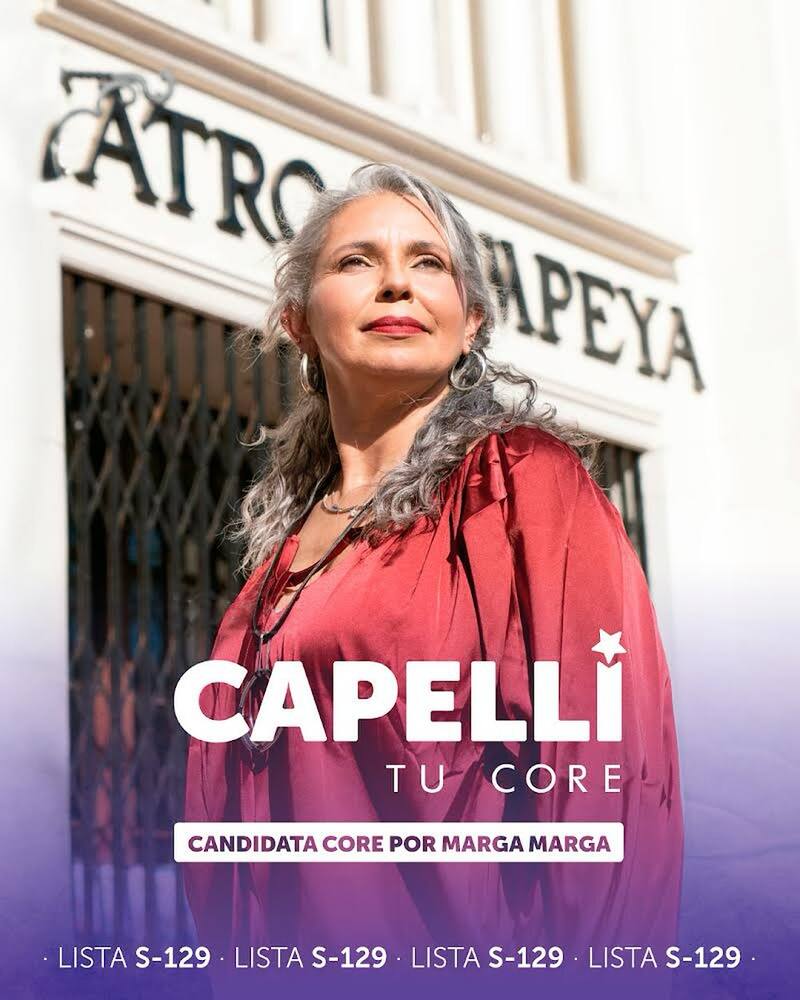 Paola Capelli anunció su carrera política.