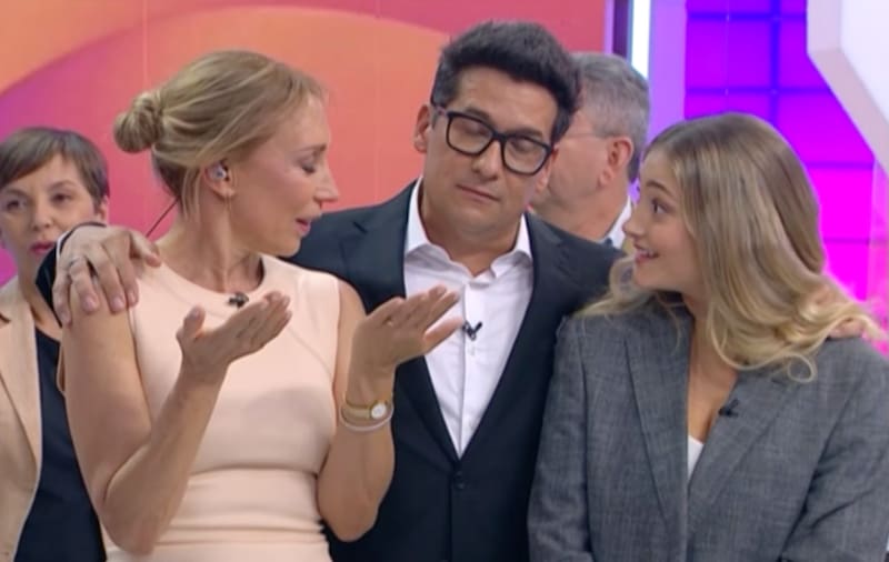 Rafa Araneda recibió la visita de Florencia Araneda.