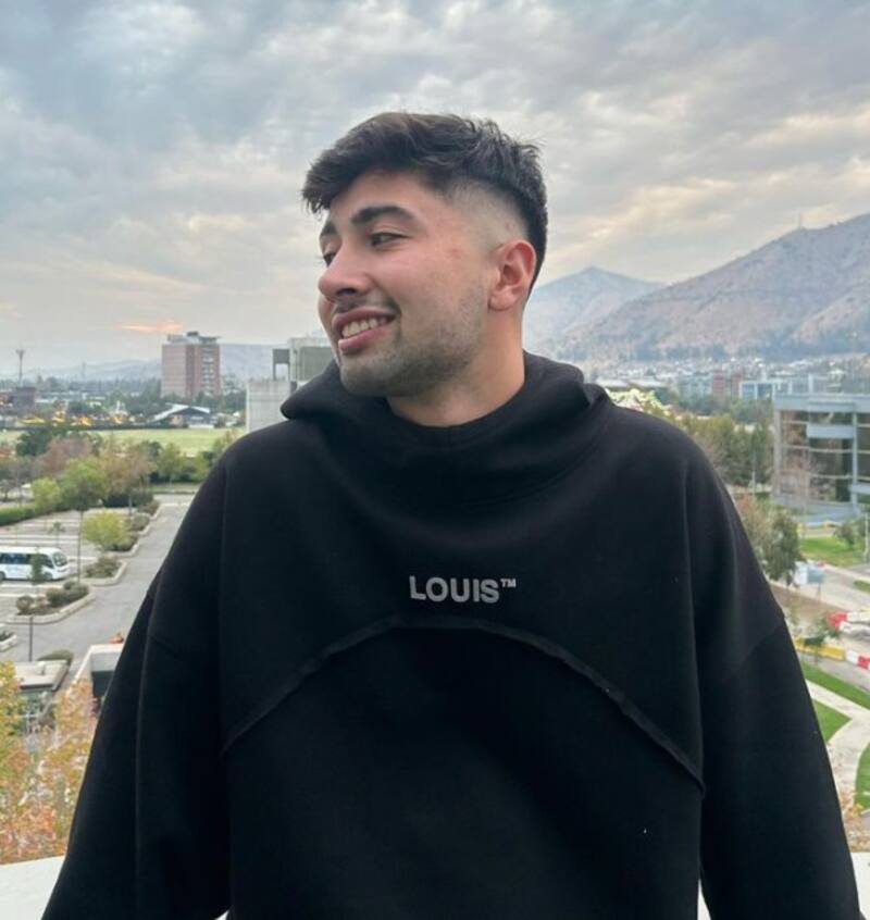 Diego Jiménez tiene 24 años. Créditos: Instagram