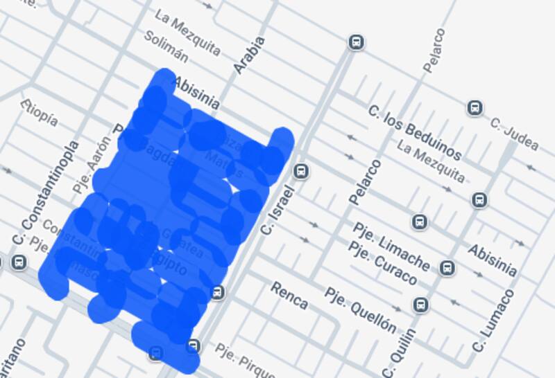 Este sector de Maipú se verá afectado.