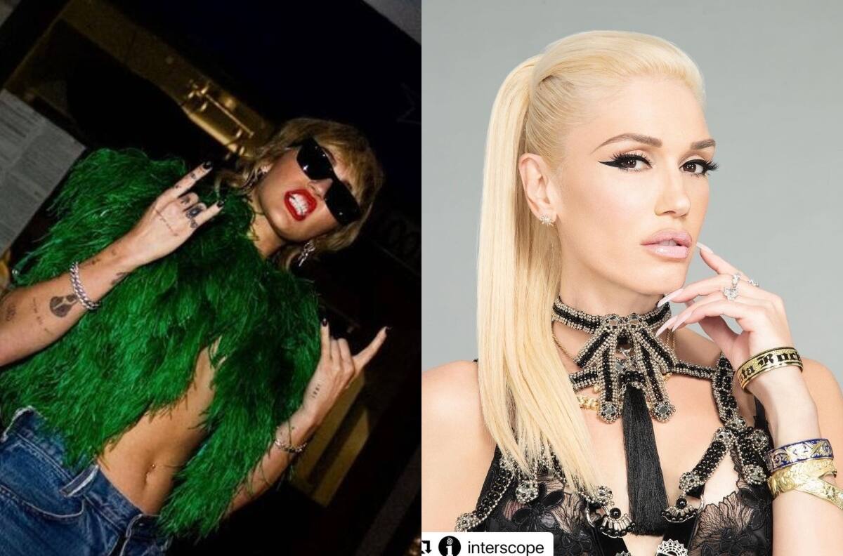 "Prometo portarme bien": Miley Cyrus quiere cantar en la boda de Gwen Stefani