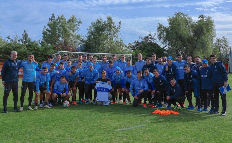 mostró a los juveniles que trabajan con el primer equipo a través de una fotografía. (Foto: Cruzados)