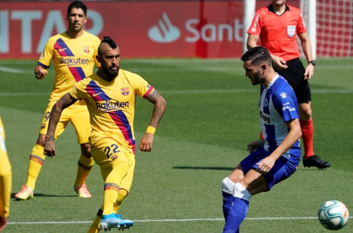 La prensa española se rindió ante actuación de Arturo Vidal: "Dámelo siempre en mi equipo"