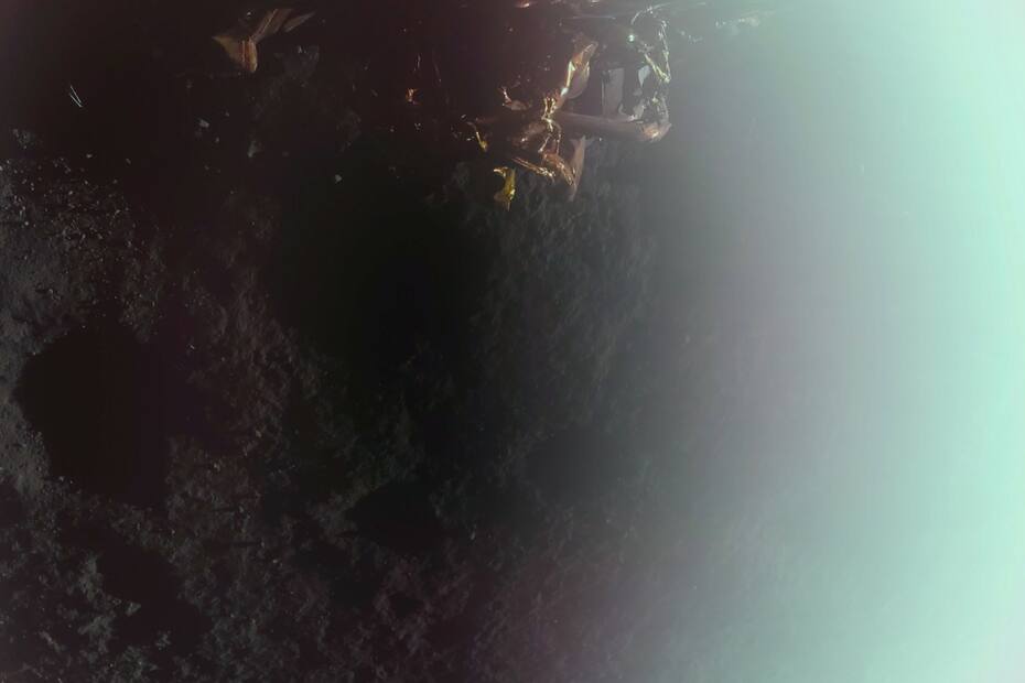 Esta fue la primera foto que tomó el Blue Ghost.