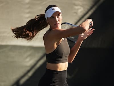 ¿La nueva Sharapova? Carson Branstine, la tenista y modelo que encandiló en Wimbledon