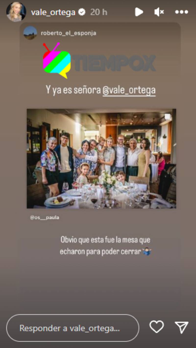 La periodista compartió íntimas fotografías de su matrimonio. Créditos: Instagram.