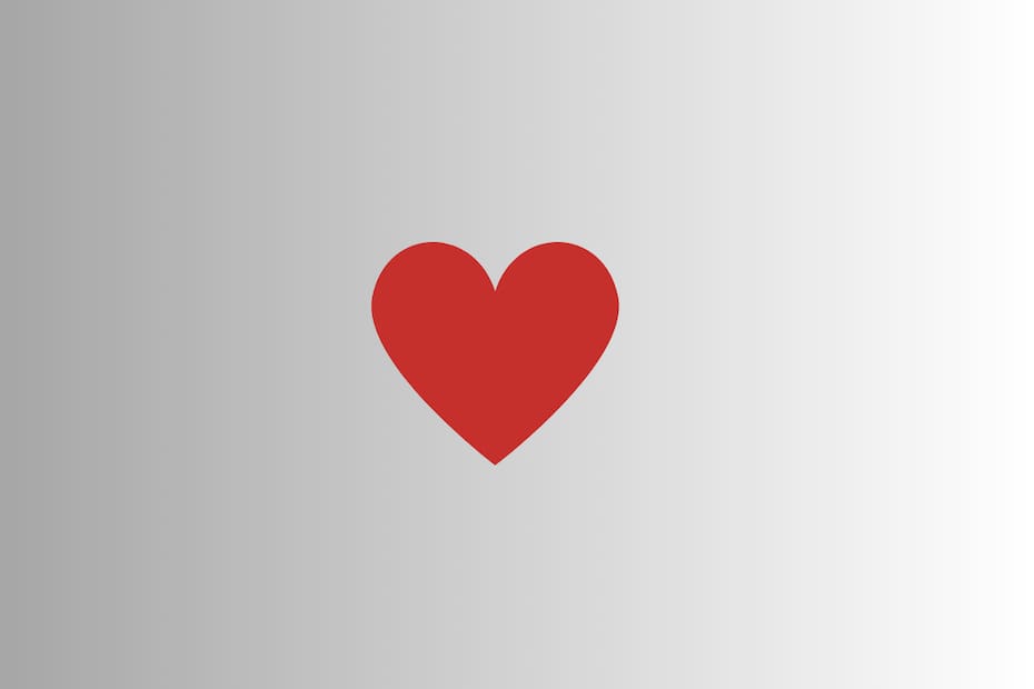 ¡Era solo un corazón!