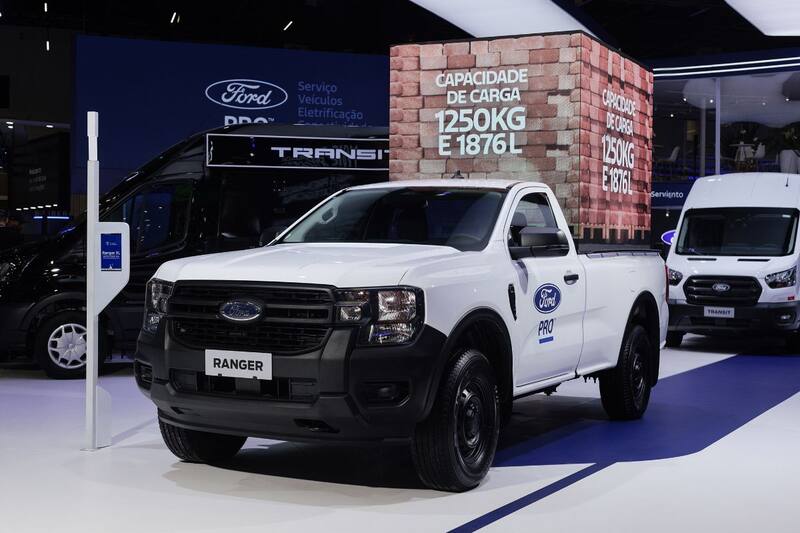 La nueva Ford Ranger Cabina Simple se presentó en Fenatran