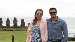 Las imágenes del emocionante bautizo de la hija de Simón Oliveros y Natalia Saavedra