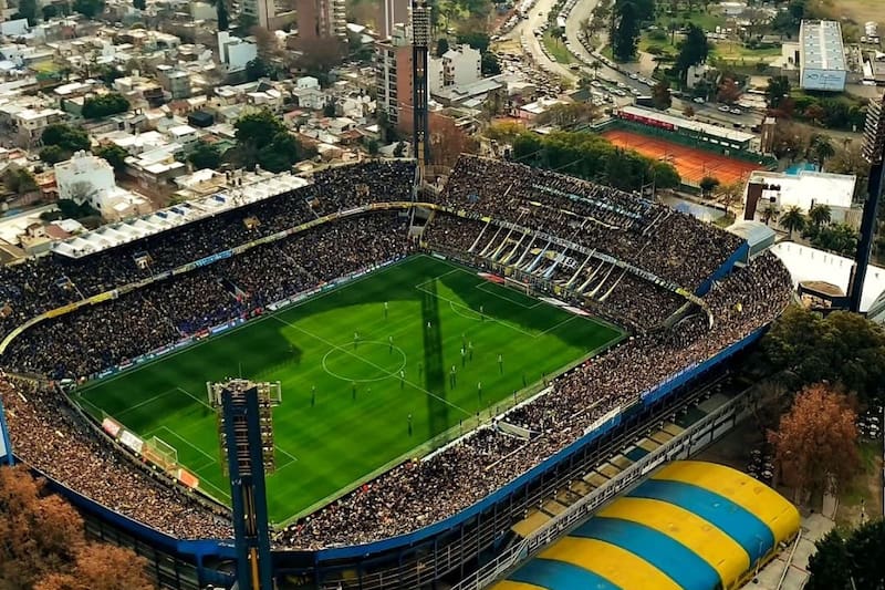 La casa de Rosario Central.