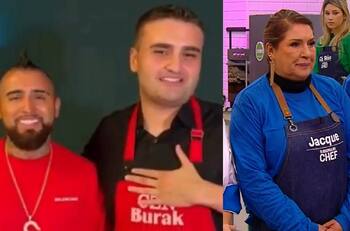 Popular chef turco alentó la participación de Jaqueline Pardo, mamá de Arturo Vidal, en "El Discípulo del Chef"