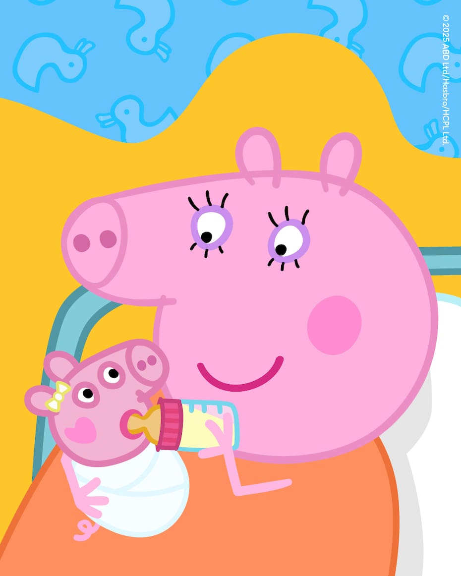 Así es Evie Pig.