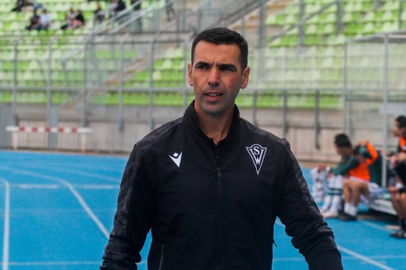 Francisco Palladino, director técnico de Santiago Wanderers. Foto: Aton