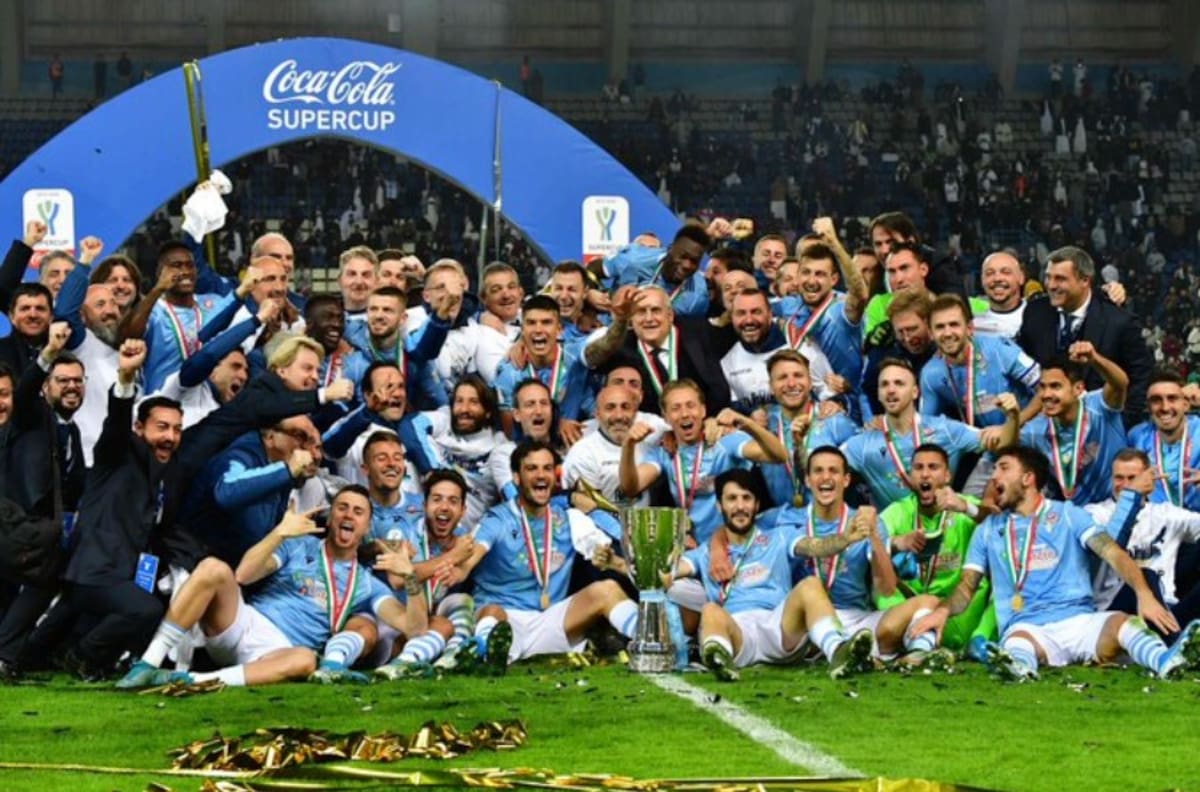 Sorpresa en la Supercopa Italia: Lazio venció con autoridad a Juventus