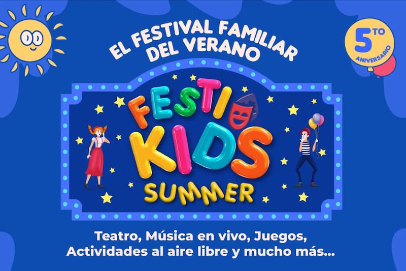 El evento infantil se realizará este fin de semana con entretenidas actividades para toda la familia. Créditos: Festikids en Instagram.