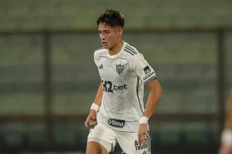 Jugando Copa Sudamericana con Atlético Mineiro