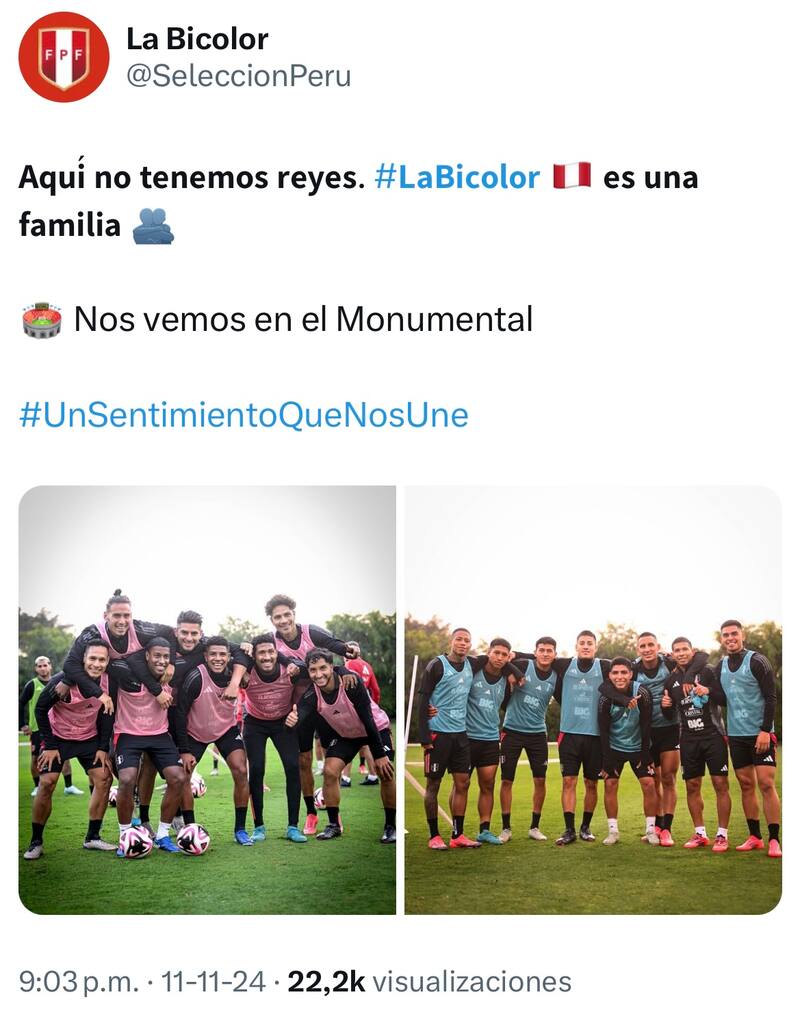 Sitio Web Oficial de la Selección Peruana