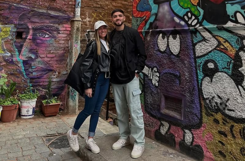 El delantero uruguayo quedó fascinado con Chile, manifestando que no tiene nada que envidiarle a Uruguay, Argentina o España. Foto: @camardamarcos9.