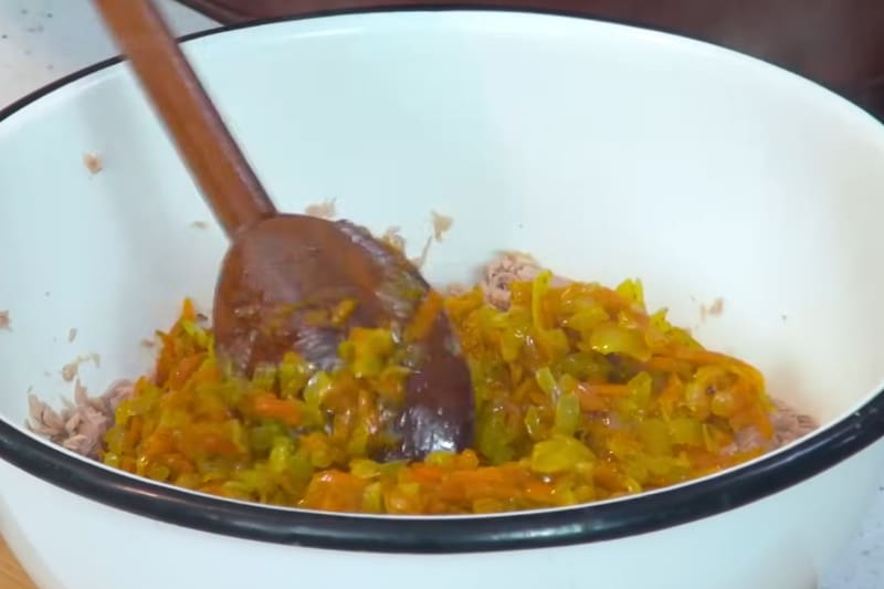 Así debe quedar el sofrito.