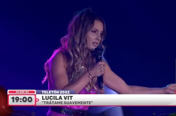“Espero que se hayan tapado los oídos”: Lucila Vit respondió a las críticas por su presentación en la Teletón