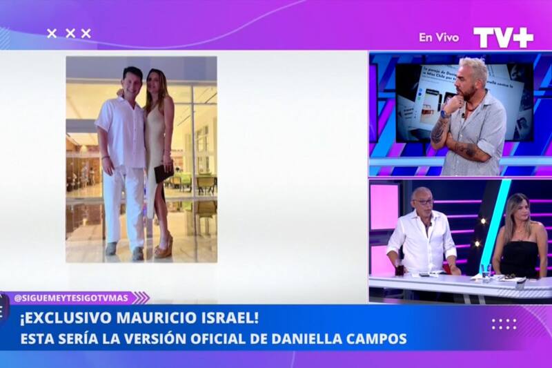 Mauricio Israel en "Sígueme y te Sigo"/ TV+