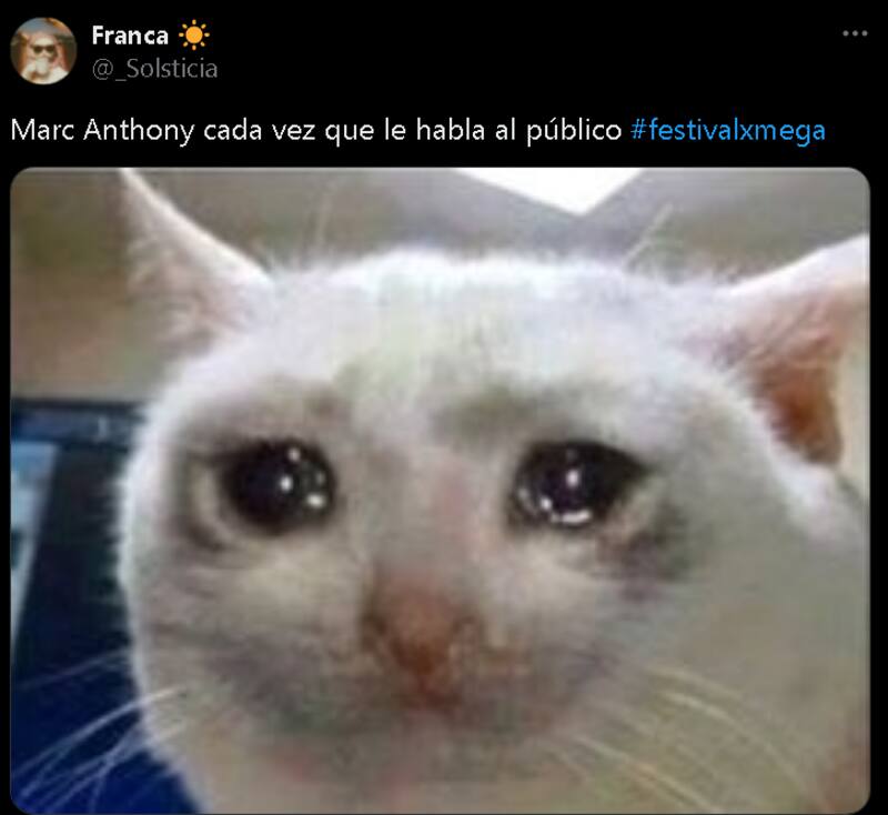 Las divertidas reacciones que dejó el show de Marc Anthony.