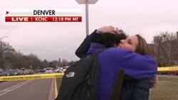 VIDEO | Reportera se encuentra con su hijo mientras informaba en vivo sobre un tiroteo en su colegio