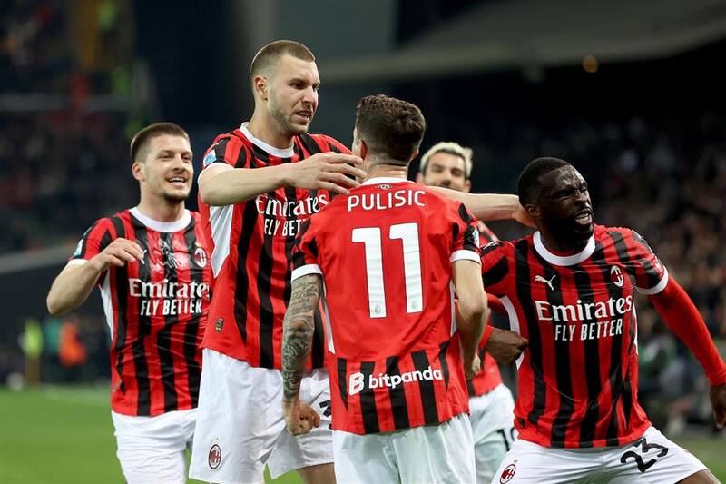 Los Rossoneri reciben al Bologna. Foto: EFE.