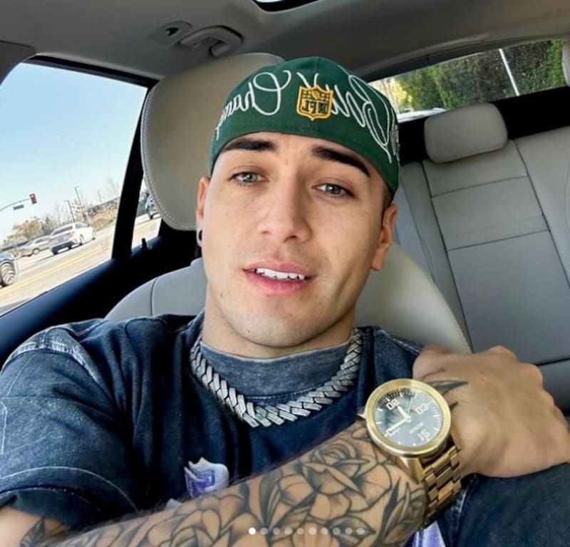 Ignacio Díaz compartió foto desde Los Angeles, California. Créditos: Instagram