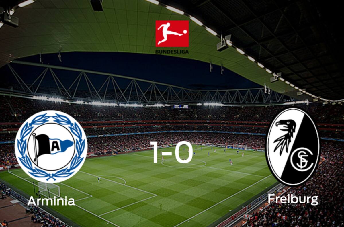 Tres puntos para el equipo local: Arminia Bielefeld 1-0 SC Freiburg