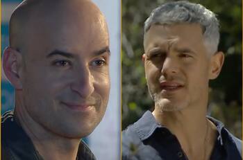 "Trabajando para usted": Ricardo Fernández y Cristián Carvajal mostraron su emoción tras reencontrarse en "Verdades Ocultas"