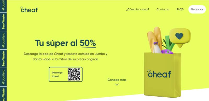 Así luce la plataforma digital de la app.