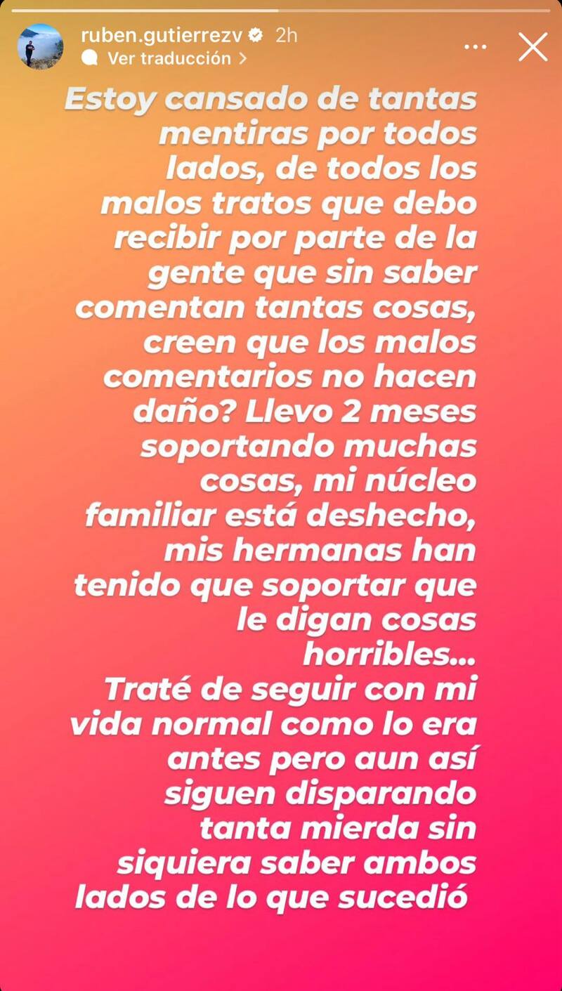 Historia subida por Rubén Gutiérrez.