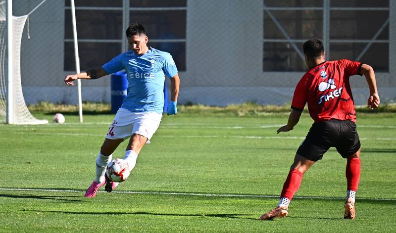Alfonso Parot en el duelo amistoso entre la UC y Magallanes. Foto: @cruzados.