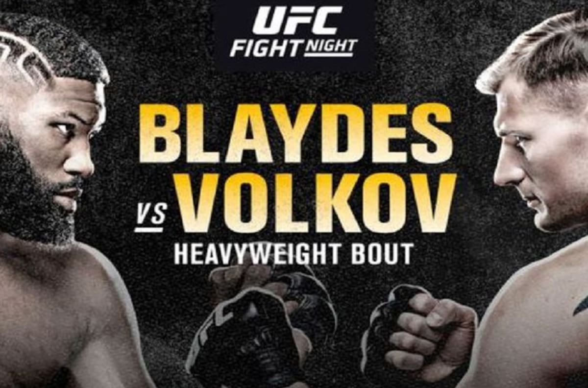 UFC Las Vegas 3: horarios, cartelera y dónde ver el combate entre Blaydes vs Volkov
