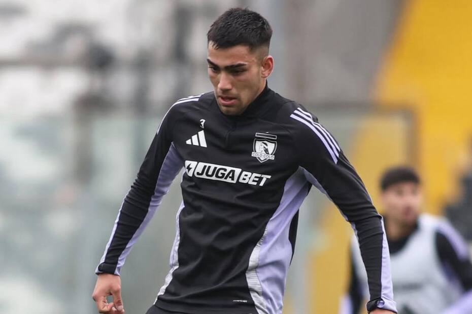 Nicolás Suárez fue titular en el partido de Colo Colo ante Huachipato.
