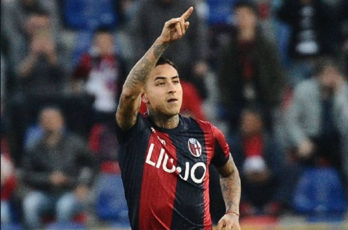Erick Pulgar anotó en victoria de Bologna frente al Sassuolo