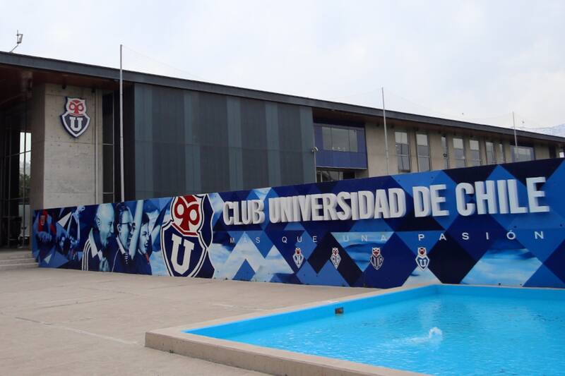 Centro Deportivo Azul, predio de entrenamiento de la Universidad de Chile.