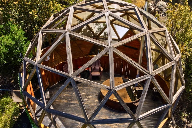 El mejor panorama para disfrutar en Semana Santa. Créditos: Domos del Maipo.