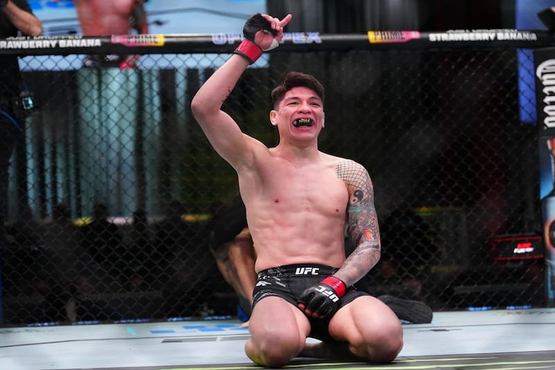 La Jaula sigue siendo el 15° del peso ligero. Foto: UFC.