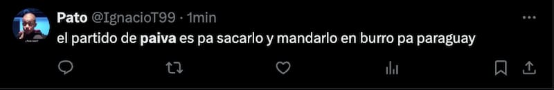 Hinchas de Colo Colo cuestionaron a Guillermo Paiva.