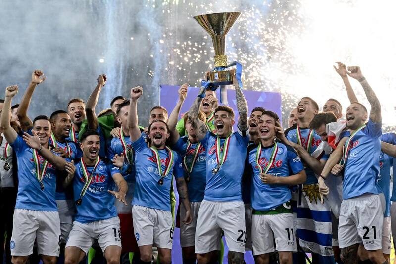 Napoli, último campeón de Serie A