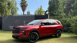 Así es el nuevo Chevrolet Traverse que llegó a Chile