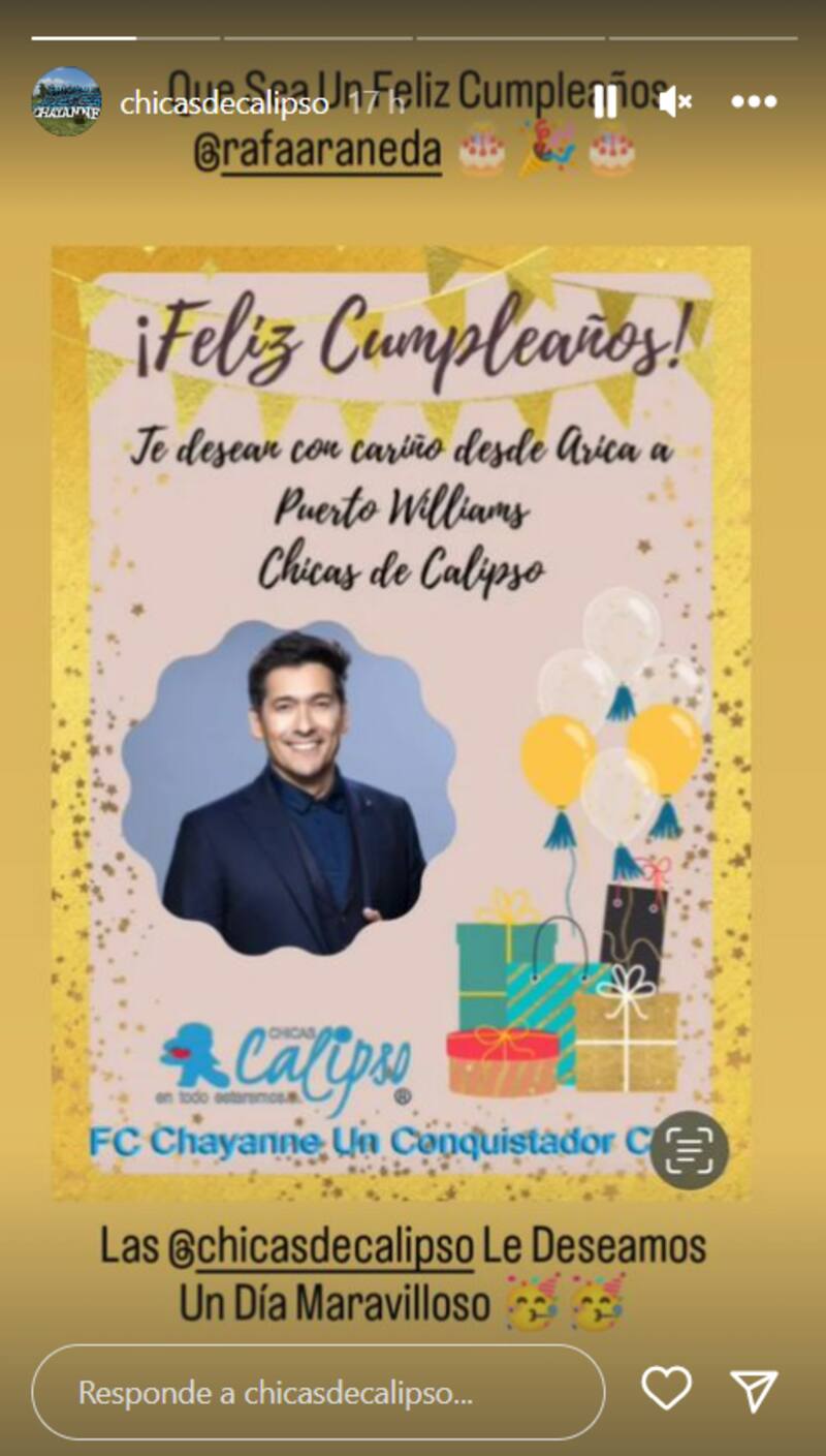 Fansclub "Chayanne un Conquistador" en Instagram