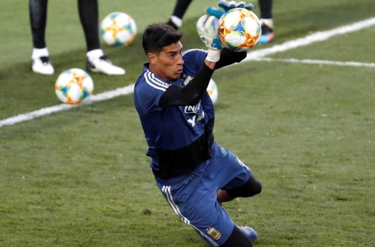 Argentina sufre la baja del portero Esteban Andrada para Copa América 2019