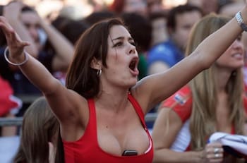 Larissa Riquelme reapareció en la previa del Chile vs Paraguay: “Obvio que...”