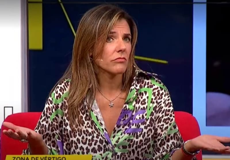 Julia Vial desconcertada por la crítica de Mauricio Israel. Créditos: Zona Latina.
