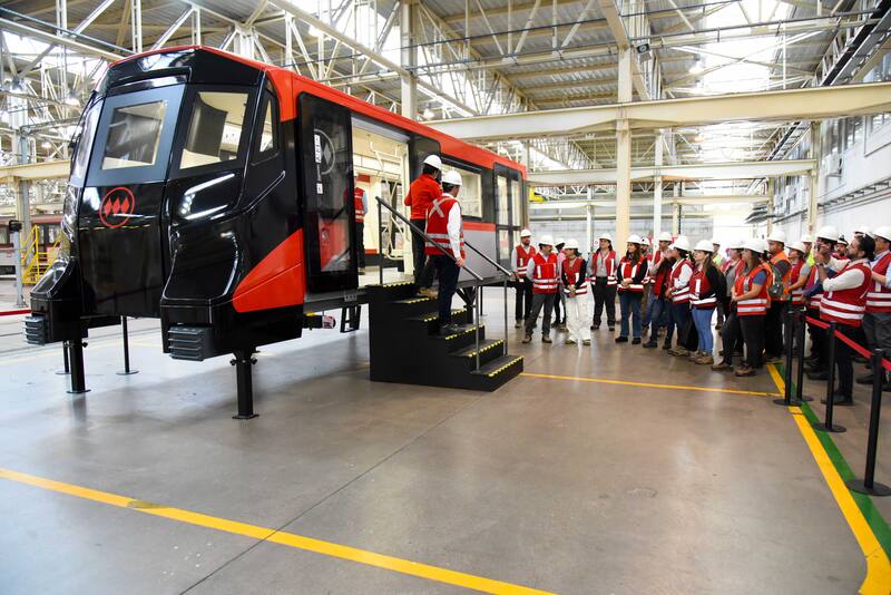 Los nuevos vagones que operarán en la Línea 7 serán los más modernos de todo el sistema subterráneo.